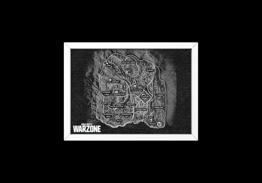 Verdansk Map Print // Verdansk // Call Of Duty // Warzone // Gamers // Gamer // Cod // Gaming // Gamer Art // Verdansk Map // Warzone 1