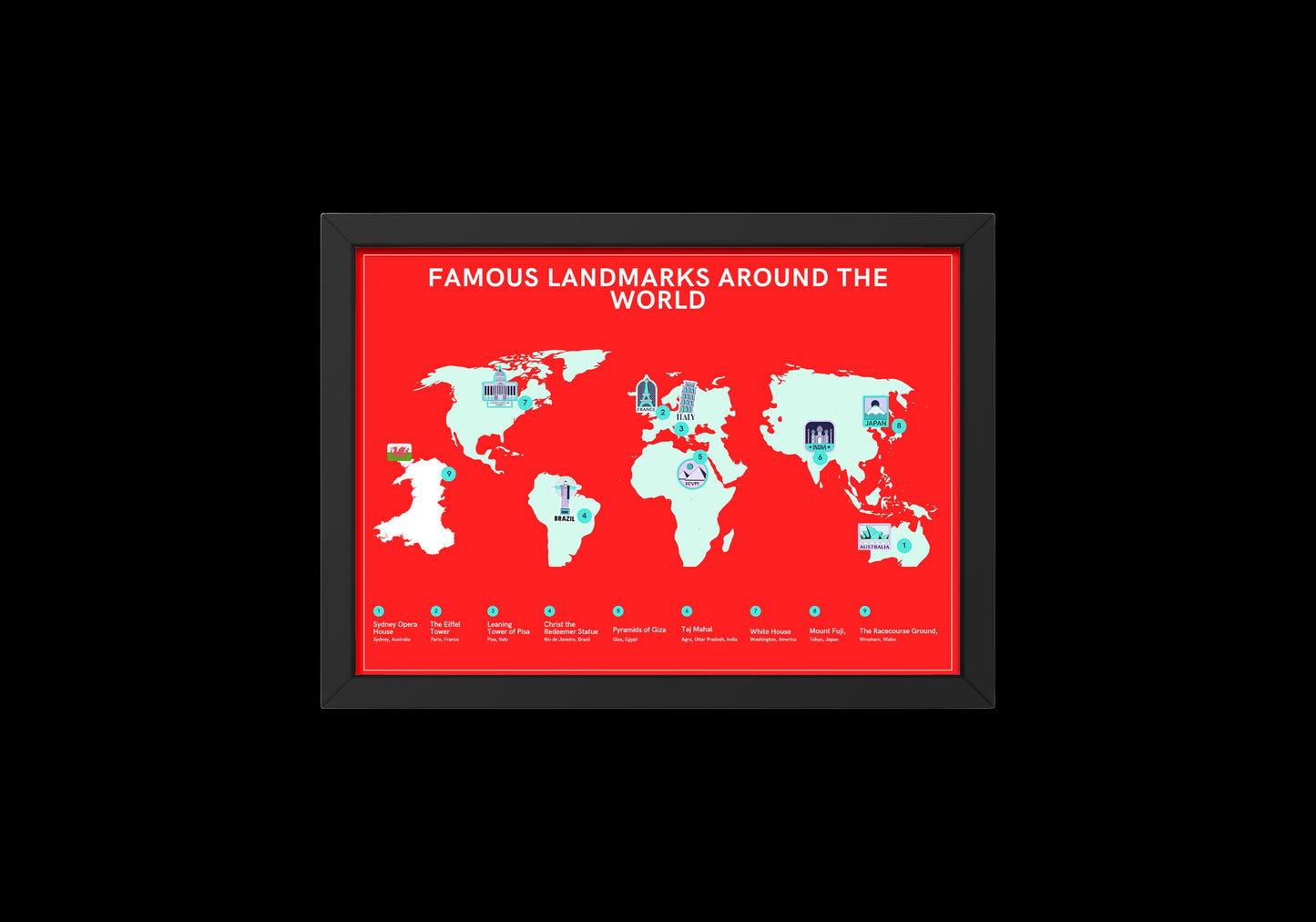 The Race Course Ground Print // World Landmarks // Wrexham AFC // Wrexham // Ben Foster // Ryan Renyolds // Wrexham football club