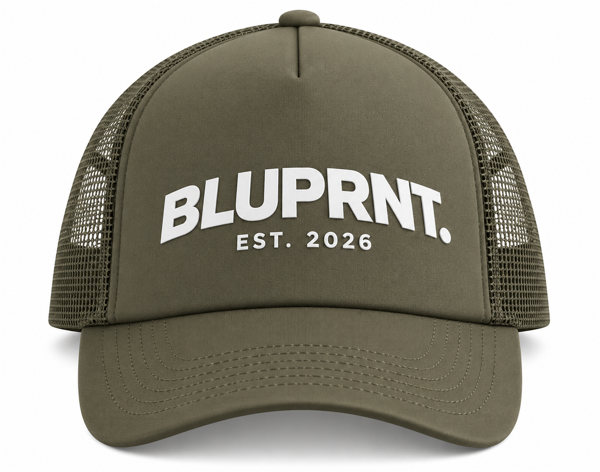 BLUPRNT. Foam Trucker Cap