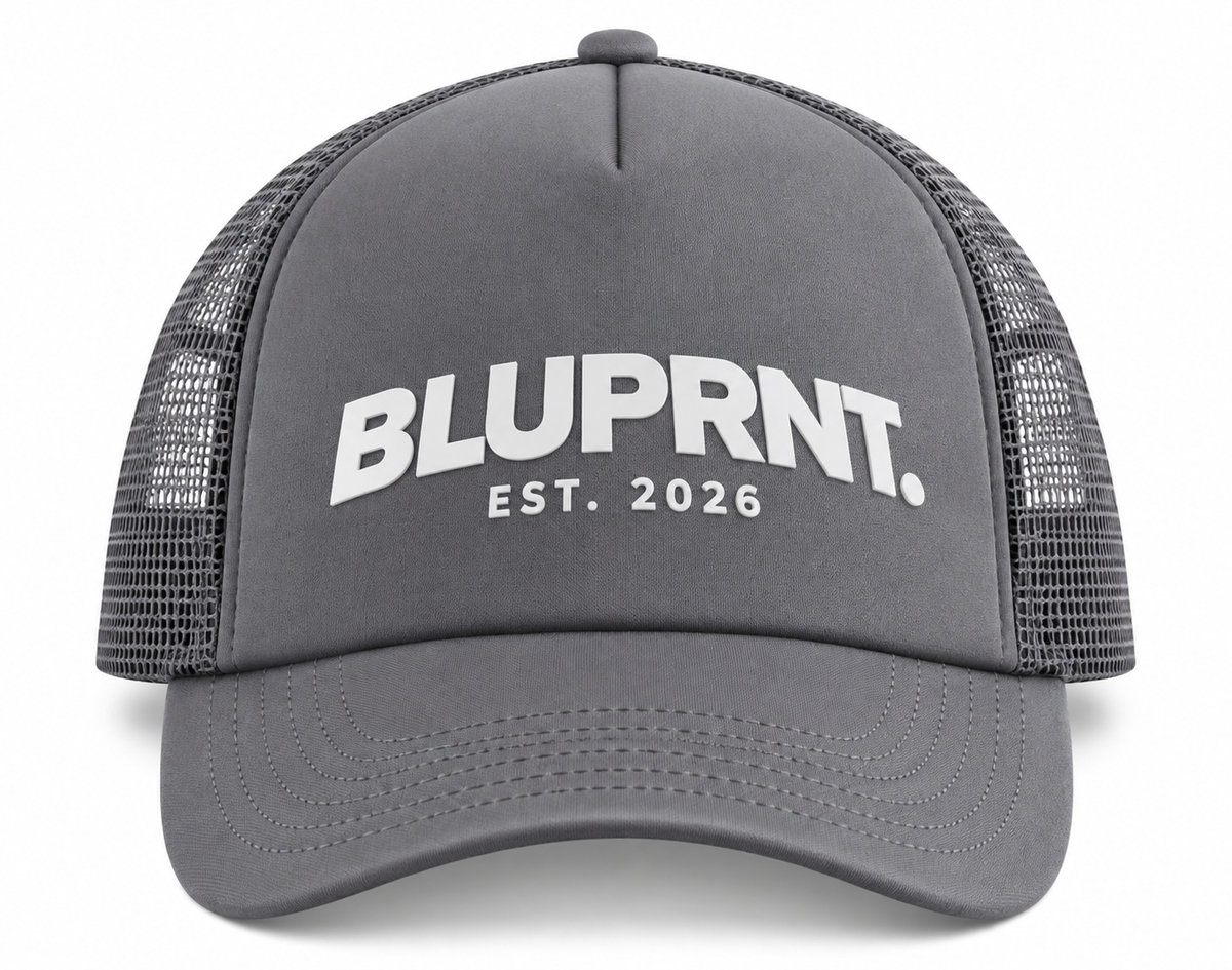 BLUPRNT. Foam Trucker Cap