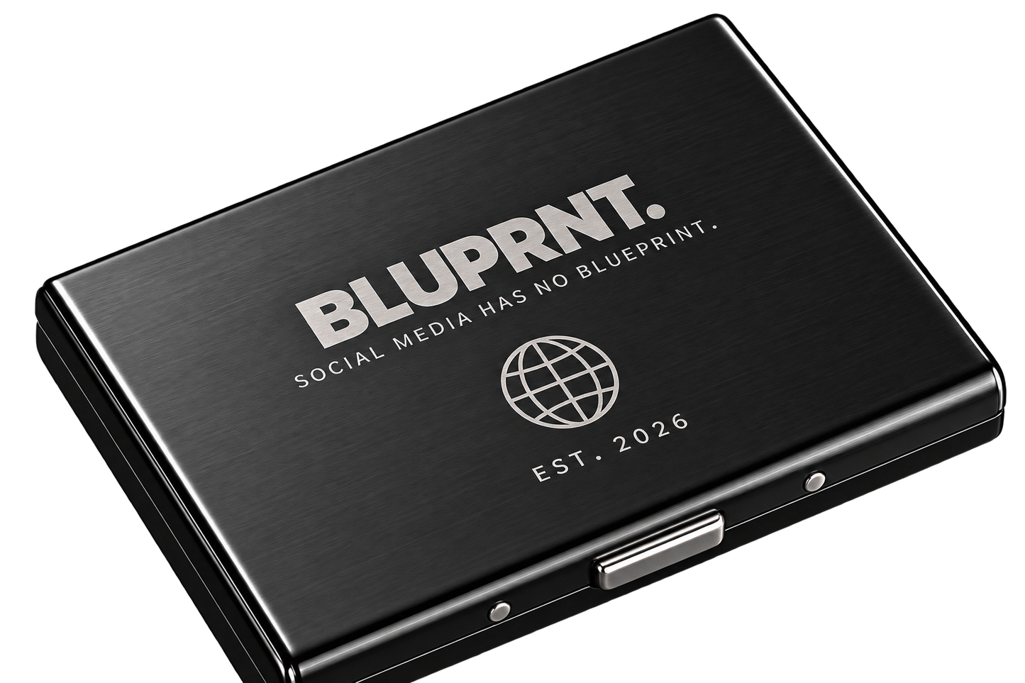 BLPRNT. Elegant Metal Card Holder