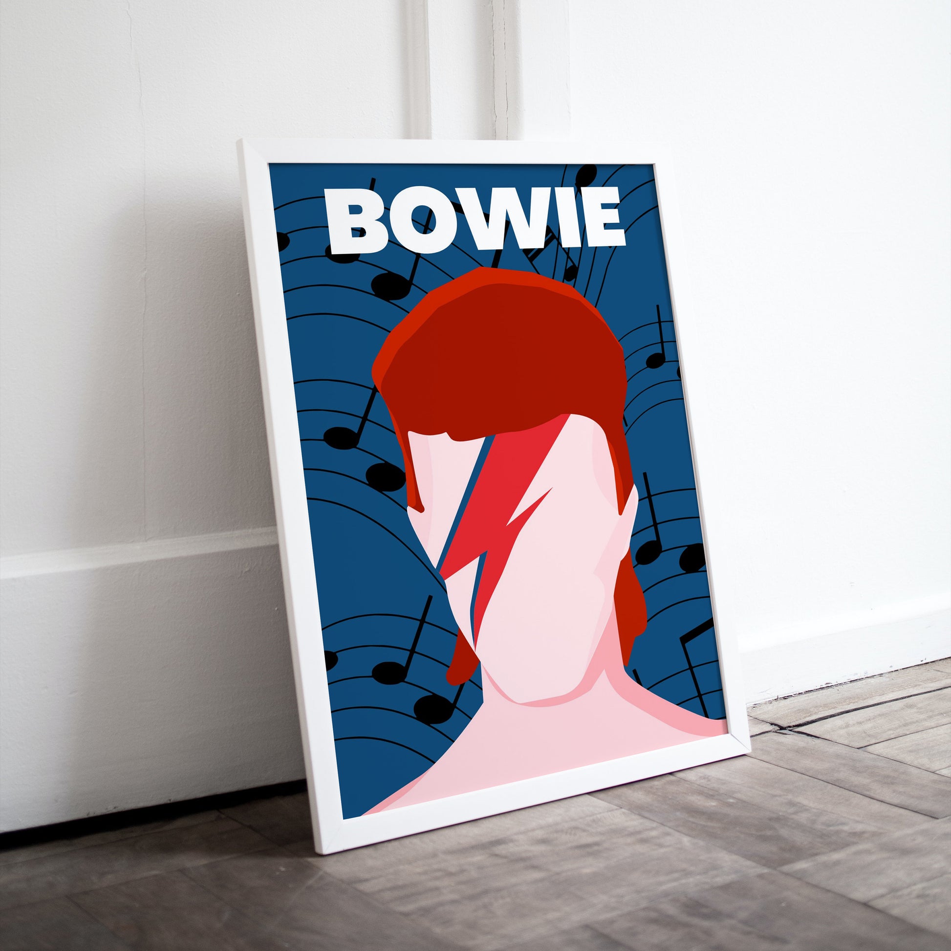 David Bowie Art // David Bowie Print // Ziggy Stardust Print // Ziggy Stardust Art // Aladdin Sane Art // Aladdin Sane Print // Bowie