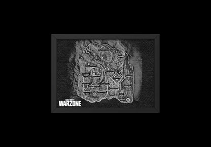Verdansk Map Print // Verdansk // Call Of Duty // Warzone // Gamers // Gamer // Cod // Gaming // Gamer Art // Verdansk Map // Warzone 1
