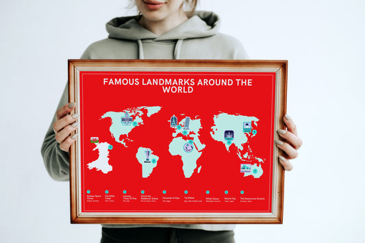 The Race Course Ground Print // World Landmarks // Wrexham AFC // Wrexham // Ben Foster // Ryan Renyolds // Wrexham football club