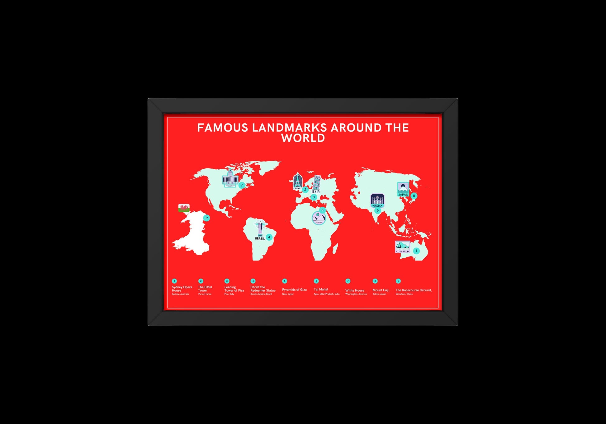 The Race Course Ground Print // World Landmarks // Wrexham AFC // Wrexham // Ben Foster // Ryan Renyolds // Wrexham football club