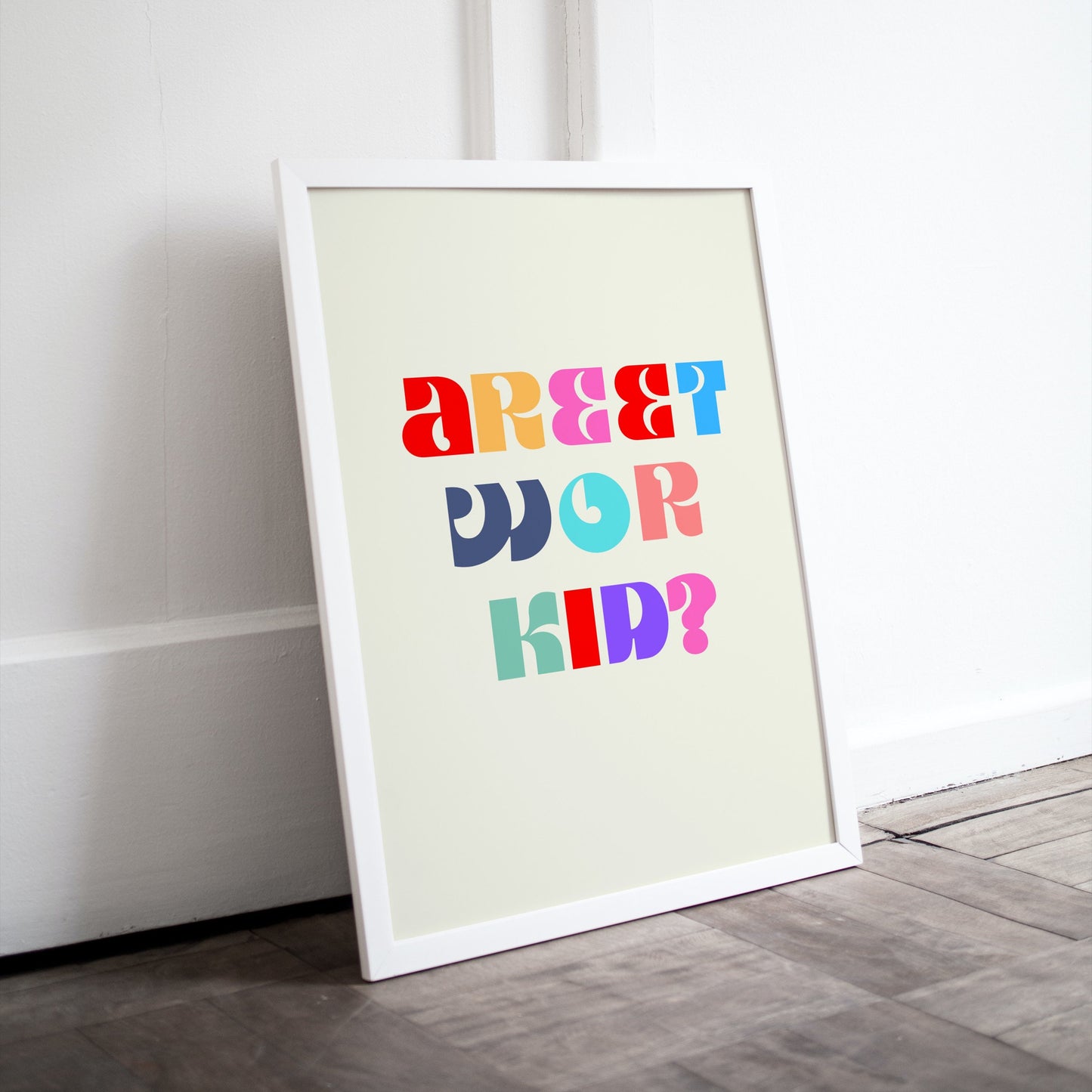 Areet Wor Kid? Print // Geordie Words // Geordie Dialect // Geordie Slang // Newcastle Slang // Geordie // Newcastle // North East