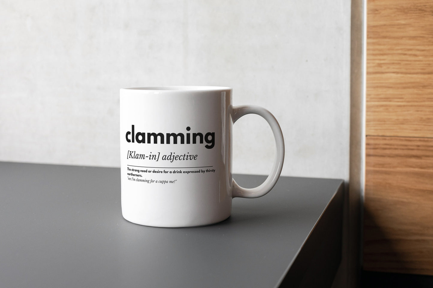 Clamming Mug // Geordie Slang Mug // Newcastle Mug // Geordie Words // Geordie Slang Mug // Geordie Gift // Newcastle Gift // Geordie